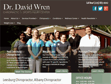 Tablet Screenshot of drdavidwren.com